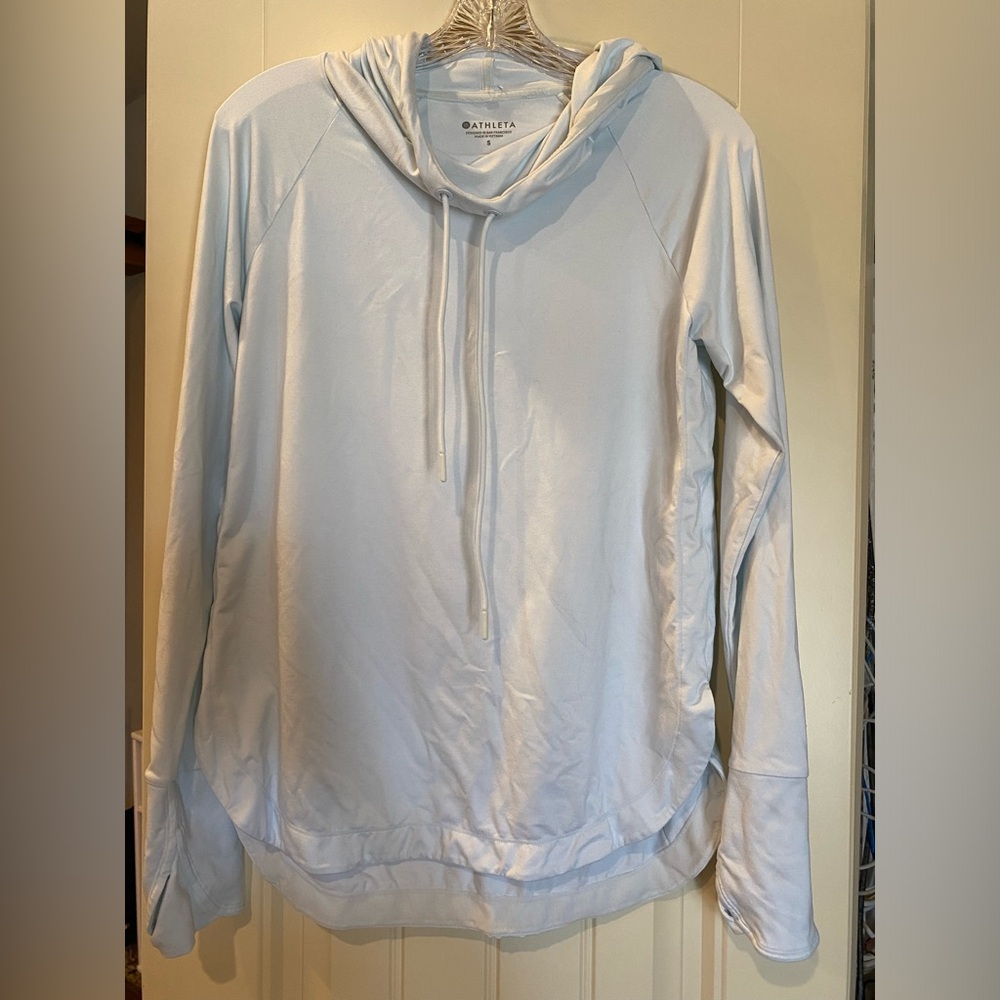 Athleta Soft Blue Pullover